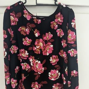 Nordstrom halogen floral shirt XL